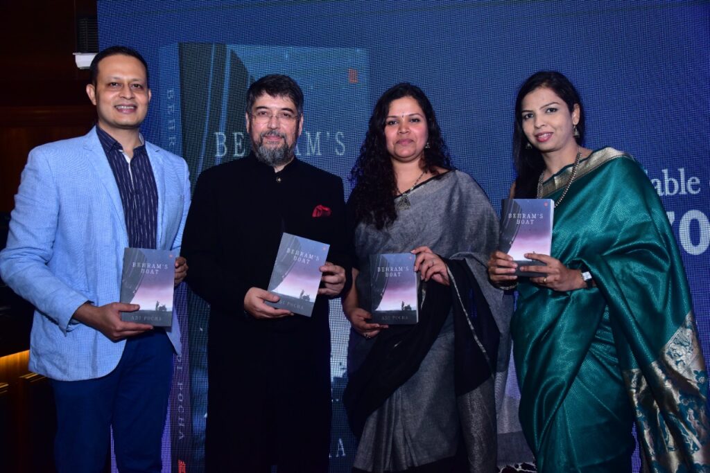 Mr. Swarup Nanda, Author Adi Pocha, Ms. Malini Nair and Ms. Trupti