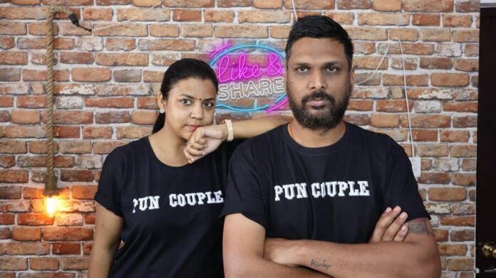 Pun Couple Channel,Nikhil Sharma,Divya Tiwari,