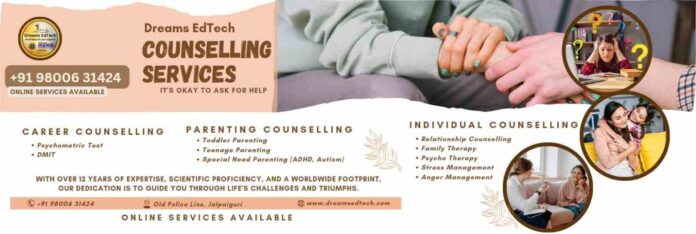 Parenting Mentoring ,Career Counselling ,DMIT ,Career Test,Midbrain Activation ,Lifestyle Management ,Graphology ,Handwriting Analysis,Hereditary ,Student Profile Building,Online Classes ,Memory Development ,Study Abroad ,Education Loan