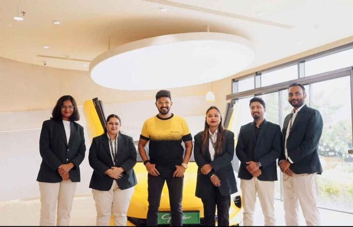 MG Cyberster, MG Select, Dr. Nandiki Gangadhar Reddy, First MG Cyberster owner , Electric sports car India, Sustainable mobility, EV innovation, Dongyue Engineering CEO,